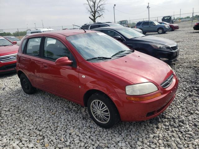 KL1TD66698B195278 - 2008 CHEVROLET AVEO BASE RED photo 4