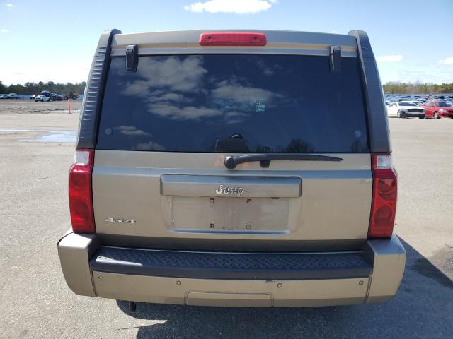 1J8HG48K66C273648 - 2006 JEEP COMMANDER GOLD photo 6