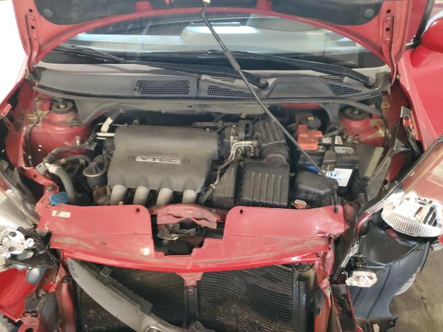 JHMGD38697S058165 - 2007 HONDA FIT S 红色 照片 11