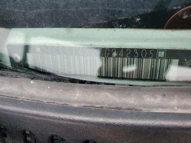 3GCEC14X27G242305 - 2007 CHEVROLET SILVERADO C1500 CLASSIC Ağ foto 12