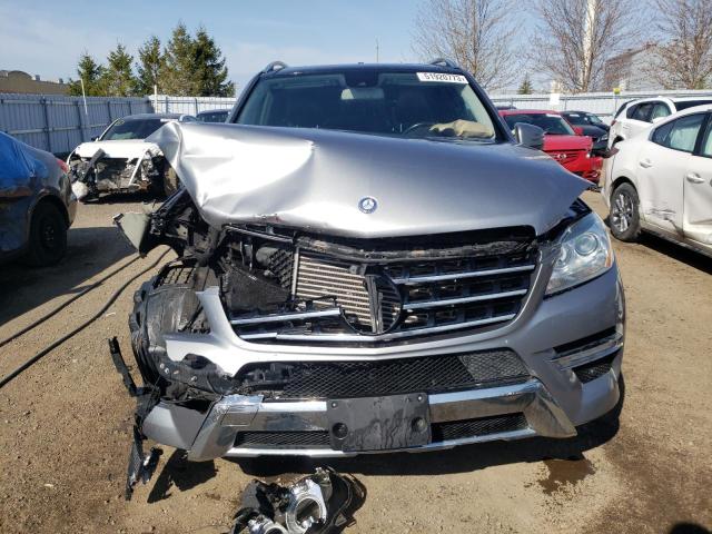 4JGDA2EB5CA049161 - 2012 MERCEDES-BENZ ML 350 BLUETEC GRAY photo 5