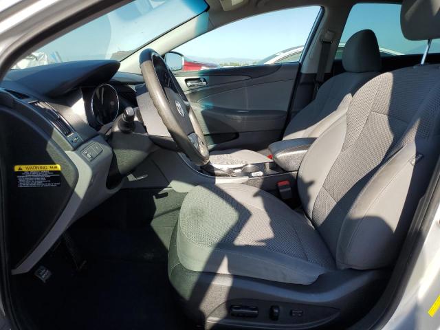 5NPEB4ACXEH915044 - 2014 HYUNDAI SONATA GLS SILVER photo 7