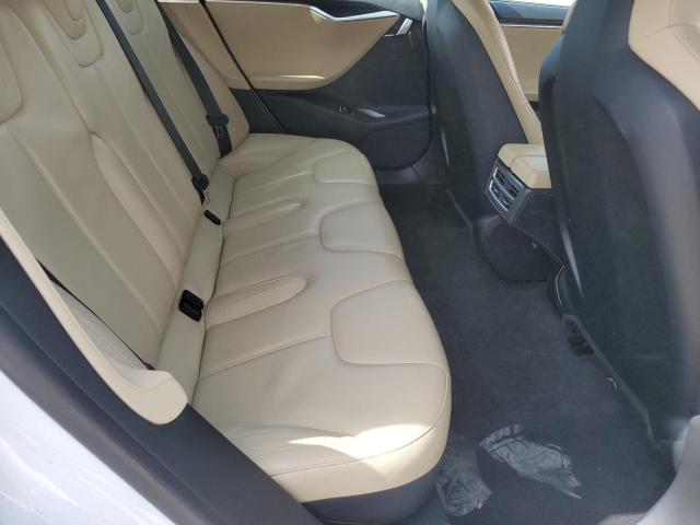 5YJSA1S11EFP32051 - 2014 TESLA MODEL S WHITE photo 10