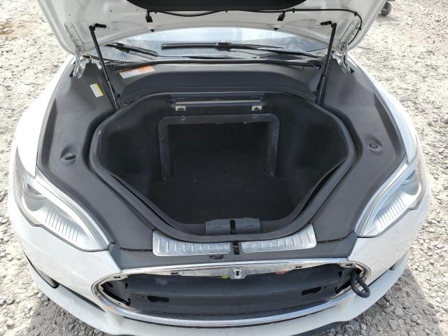 5YJSA1S11EFP32051 - 2014 TESLA MODEL S WHITE photo 11