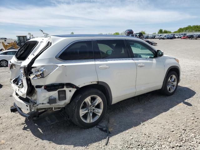 5TDDKRFH7GS301773 - 2016 TOYOTA HIGHLANDER LIMITED WHITE photo 3