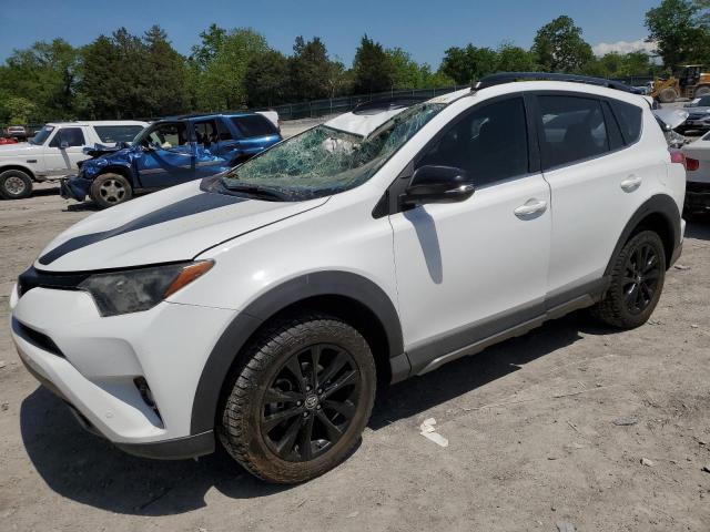 2T3WFREVXJW413204 - 2018 TOYOTA RAV4 ADVENTURE WHITE photo 1