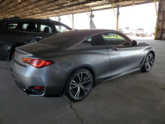 JN1CV7EK1HM111004 - 2017 INFINITI Q60 BASE CHARCOAL photo 3