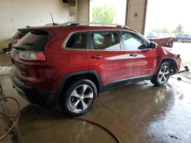 1C4PJMDX7KD104183 - 2019 JEEP CHEROKEE LIMITED RED photo 3