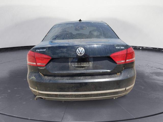 1VWCN7A34DC013268 - 2013 VOLKSWAGEN PASSAT SEL BLACK photo 6