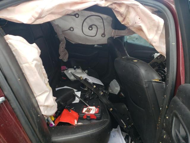 1G11F5SL2FF286617 - 2015 CHEVROLET MALIBU LTZ მუქწითელი ფოტო 10