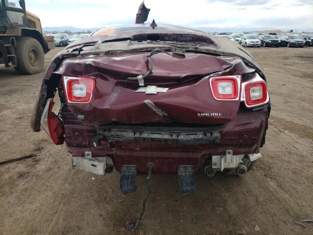 1G11F5SL2FF286617 - 2015 CHEVROLET MALIBU LTZ მუქწითელი ფოტო 6