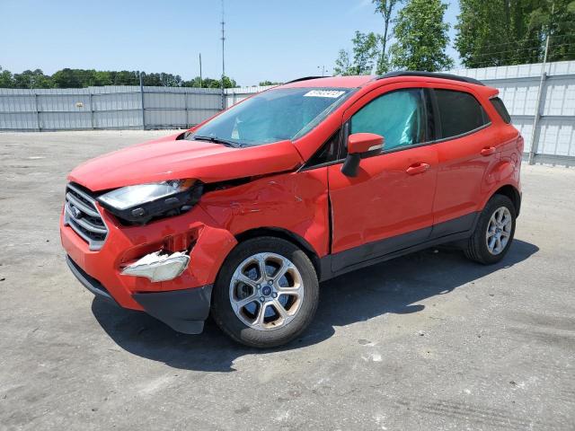 MAJ3P1TE3JC205386 - 2018 FORD ECOSPORT SE RED photo 1