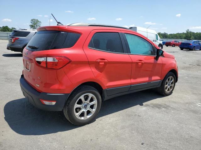 MAJ3P1TE3JC205386 - 2018 FORD ECOSPORT SE RED photo 3