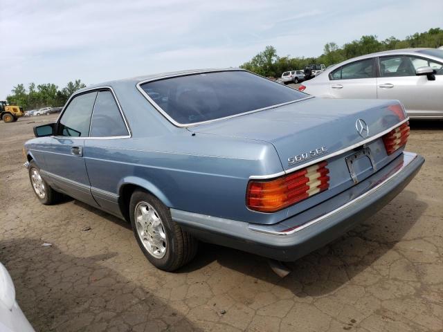 WDBCA45D3JA389353 - 1988 MERCEDES-BENZ 560 SEC BLUE photo 2