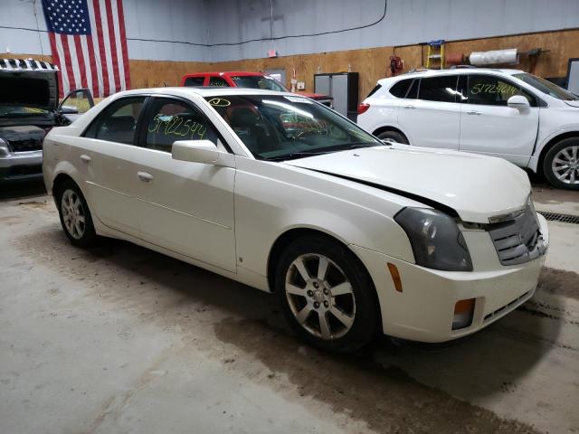 1G6DP577970165801 - 2007 CADILLAC CTS HI FEATURE V6 WHITE photo 4