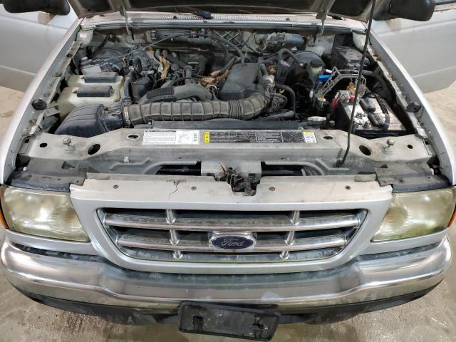 1FTYR14U42TA09314 - 2002 FORD RANGER SUPER CAB SILVER photo 11