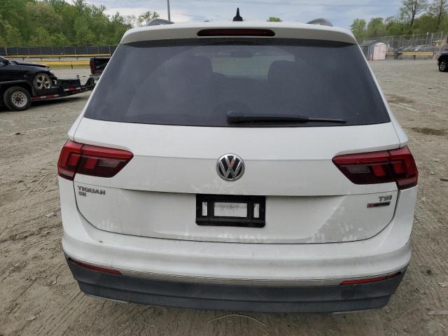 3VV2B7AXXJM145828 - 2018 VOLKSWAGEN TIGUAN SE WHITE photo 6