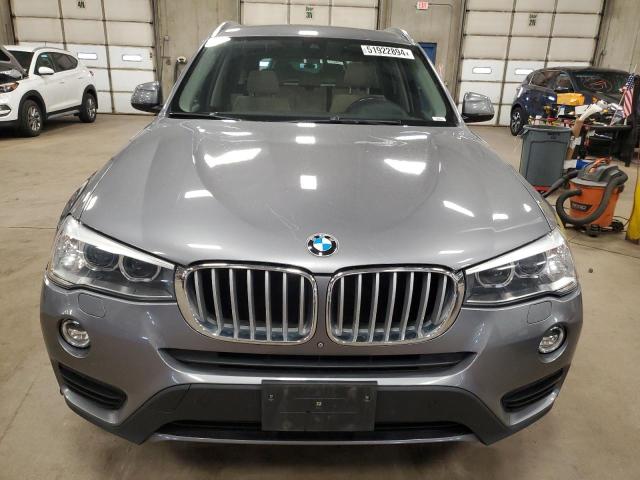 5UXWX7C57F0K32138 - 2015 BMW X3 XDRIVE35I GRAY photo 5