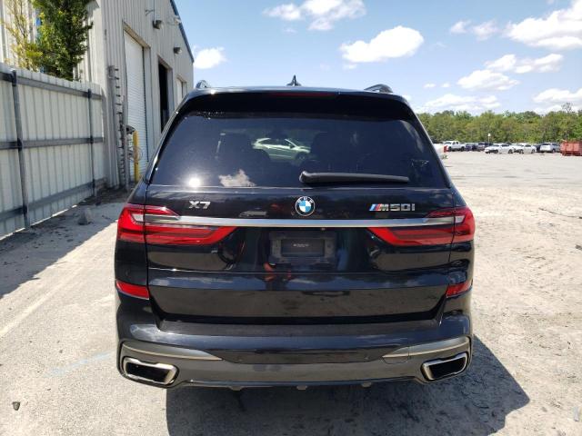 5UXCX6C00LLE35533 - 2020 BMW X7 M50I BLACK photo 6