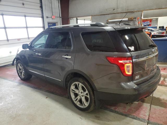 1FM5K8F85FGB57238 - 2015 FORD EXPLORER LIMITED GRAY photo 2