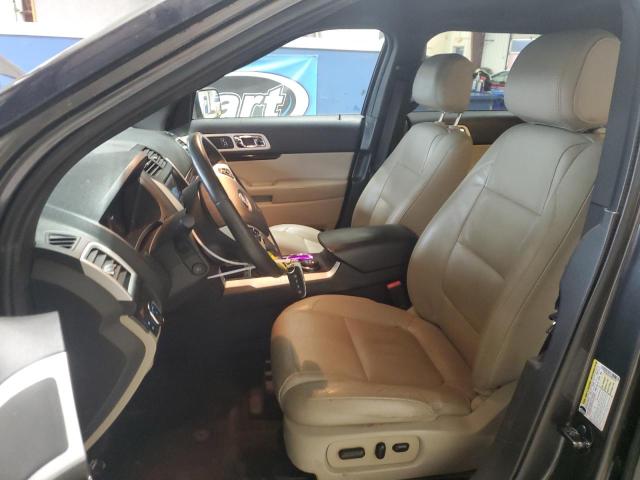 1FM5K8F85FGB57238 - 2015 FORD EXPLORER LIMITED GRAY photo 7