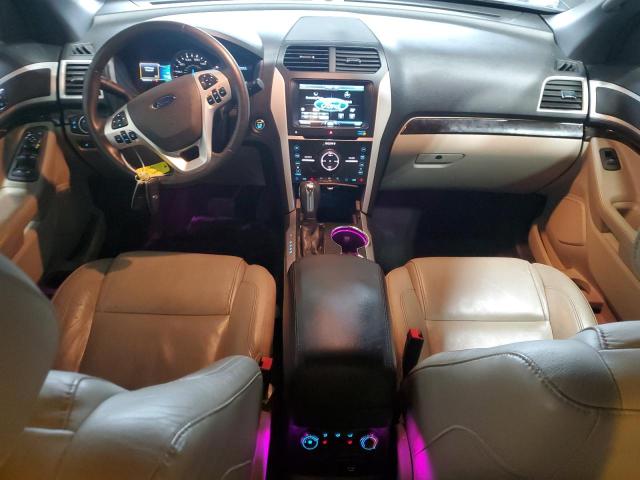 1FM5K8F85FGB57238 - 2015 FORD EXPLORER LIMITED GRAY photo 8