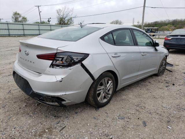 5NPD84LF5LH527332 - 2020 HYUNDAI ELANTRA SEL SILVER photo 3