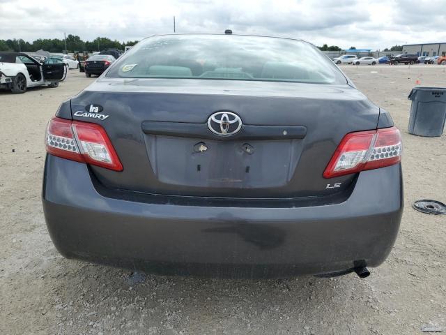 4T4BF3EK1BR128652 - 2011 TOYOTA CAMRY BASE GRAY photo 6