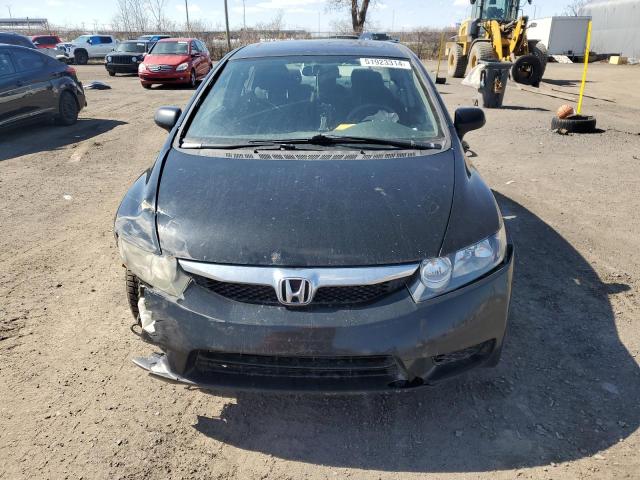 2HGFA1F66AH039277 - 2010 HONDA CIVIC LX-S BLACK photo 5