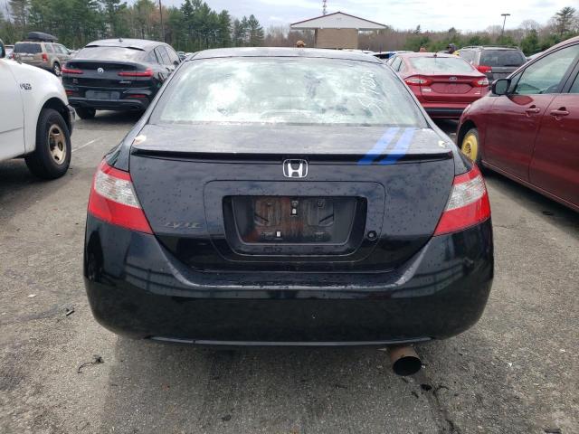 2HGFG1B66BH515887 - 2011 HONDA CIVIC LX BLACK photo 6