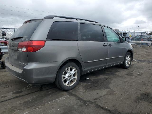 5TDZA22C75S231537 - 2005 TOYOTA SIENNA XLE GRAY photo 3