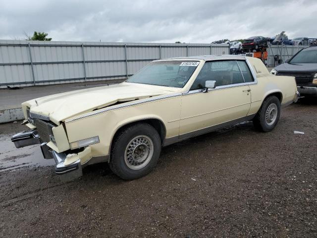 1G6AL5784EE612798 - 1984 CADILLAC ELDORADO CREAM photo 1