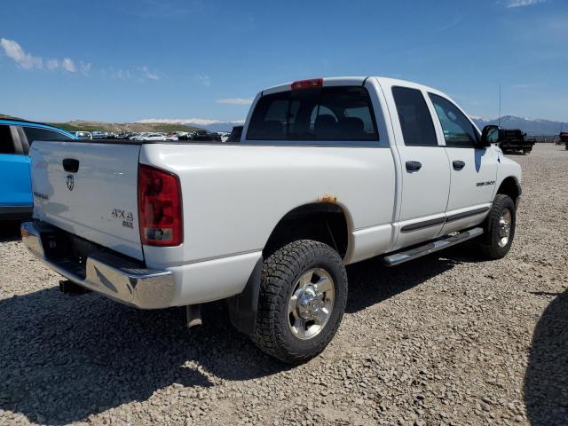 1D7KS28D05J636771 - 2005 DODGE RAM 2500 ST WHITE photo 3