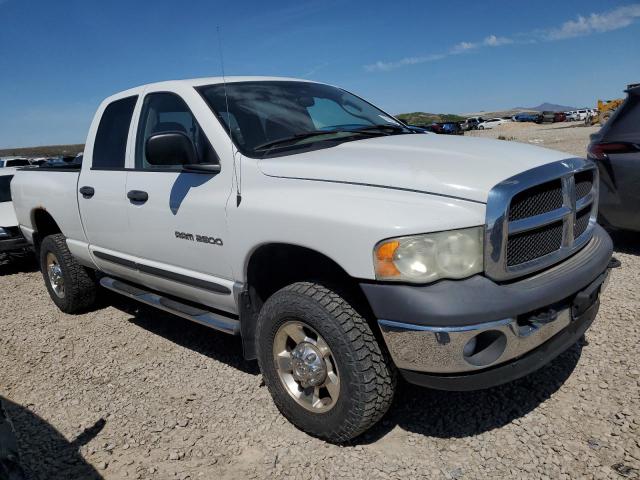 1D7KS28D05J636771 - 2005 DODGE RAM 2500 ST WHITE photo 4