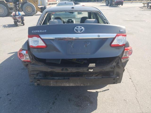 5YFBU4EE1DP141566 - 2013 TOYOTA COROLLA BASE CHARCOAL photo 6