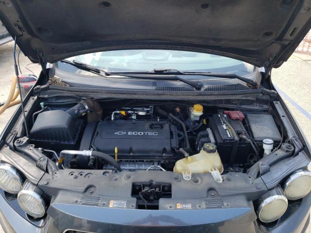 1G1JA5SH5C4223433 - 2012 CHEVROLET SONIC LS GRAY photo 11