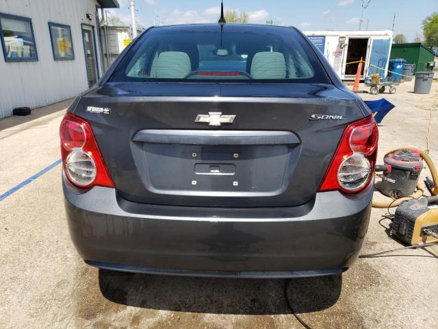 1G1JA5SH5C4223433 - 2012 CHEVROLET SONIC LS GRAY photo 6