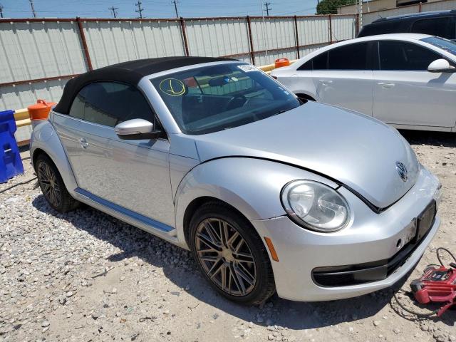 3VW5X7AT3DM827655 - 2013 VOLKSWAGEN BEETLE SILVER photo 4