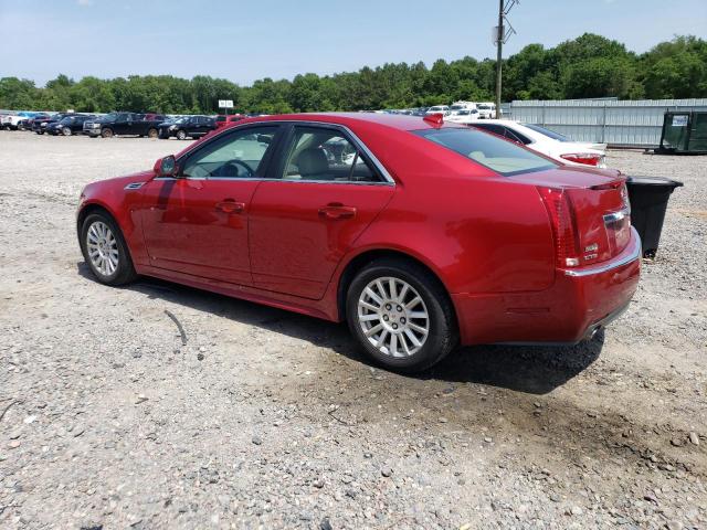 1G6DE5EG6A0116863 - 2010 CADILLAC CTS LUXURY COLLECTION RED photo 2