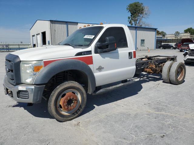 1FDUF5GT6CED00528 - 2012 FORD F550 SUPER DUTY WHITE photo 1