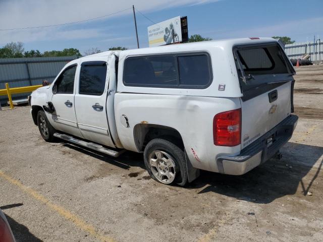 3GCEC23009G136738 - 2009 CHEVROLET SILVERADO C1500 LT WHITE photo 2