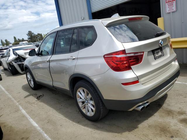 5UXWX9C37H0T23374 - 2017 BMW X3 XDRIVE28I CREAM photo 2