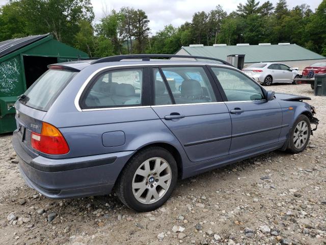 WBAAX134X3PJ00412 - 2003 BMW 325 IT BLUE photo 3