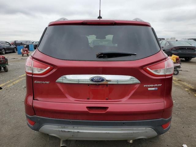 1FMCU9J96EUA79415 - 2014 FORD ESCAPE TITANIUM BURGUNDY photo 6