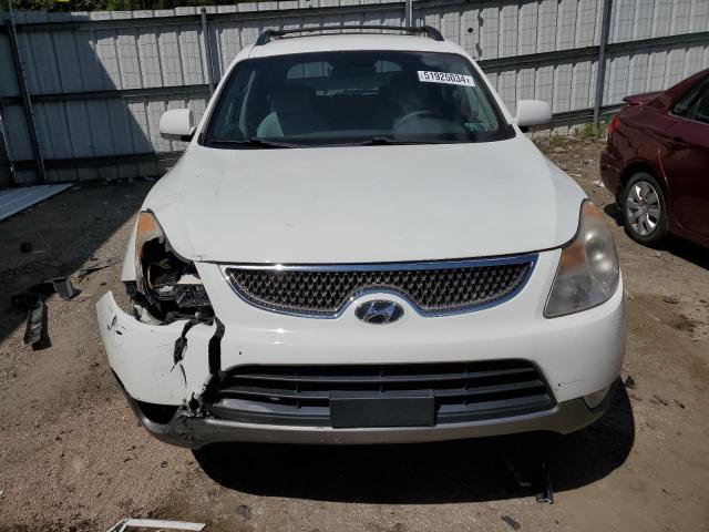 KM8NUDCC1AU134917 - 2010 HYUNDAI VERACRUZ GLS WHITE photo 5