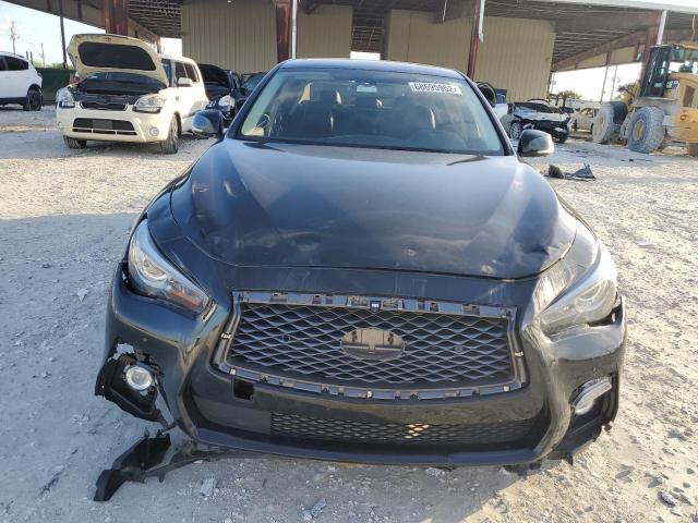 JN1EV7AR8KM590878 - 2019 INFINITI Q50 LUXE BLACK photo 5