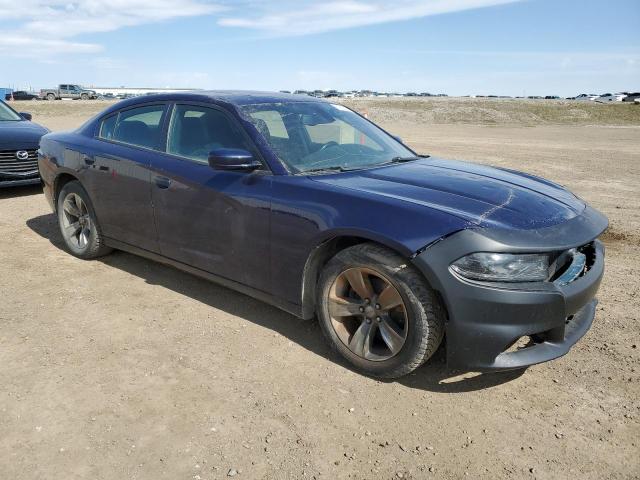 2C3CDXHG9HH654017 - 2017 DODGE CHARGER SXT BLUE photo 4