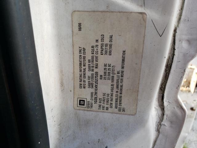 1GDL7H1C4YJ527539 - 2000 GMC C-SERIES C7H042 白色 照片 13