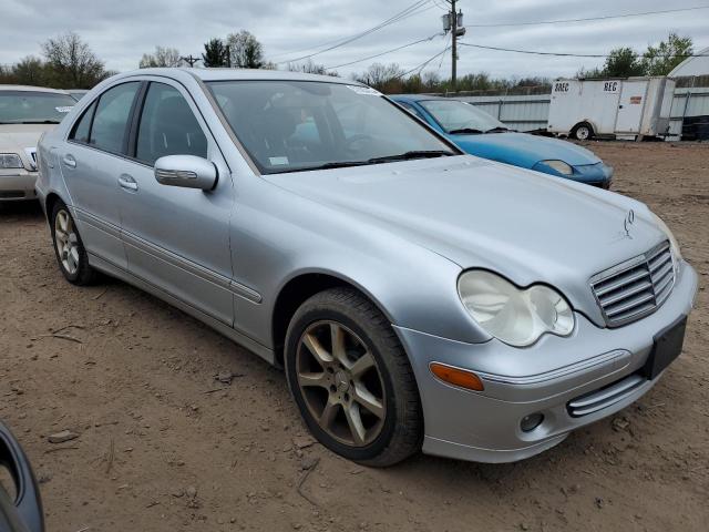 WDBRF92HX7F923105 - 2007 MERCEDES-BENZ C 280 4MATIC SILVER photo 4