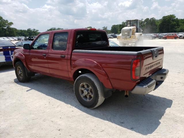 1N6ED27T24C424500 - 2004 NISSAN FRONTIER CREW CAB XE V6 RED photo 2